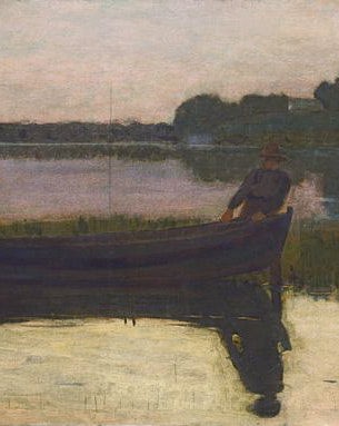 Sunset by Winslow Homer